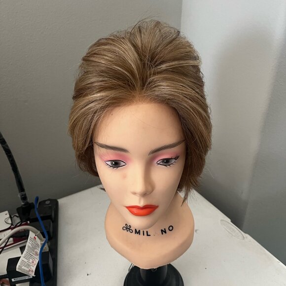 New Wig Bob Wig R11S+ Glazed Mocha by HairDo Average cap - Picture 3 of 8